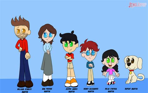 The new Martin family by JTMojopop on DeviantArt