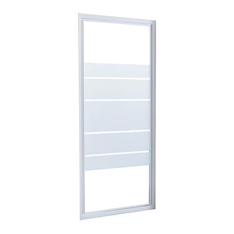 Πόρτα ντους SENSEA ESSENTIAL ανοιγόμενη ύψους 185cm