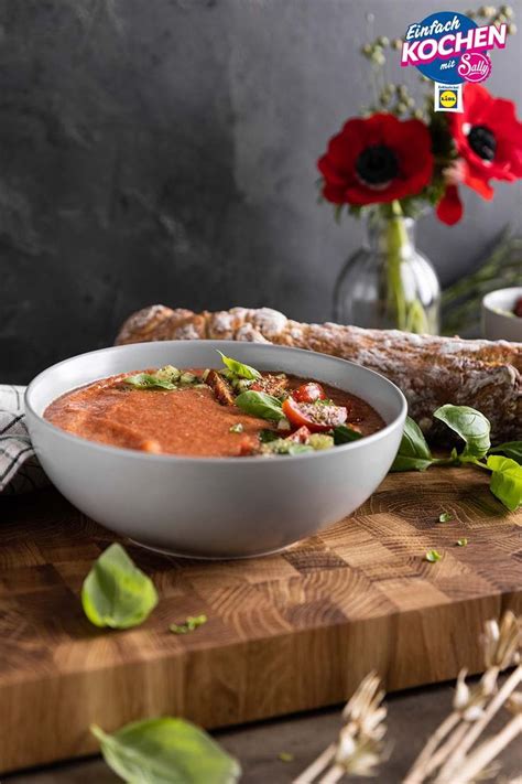 Das Perfekte Rezept F R Hei E Tage Eine Kalte Tomatensuppe Mit