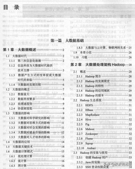 大数据必学之技术原理与应用：概念、存储、处理、分析与应用画出《大数据技术原理与应用一一概念、存储、处理、分析与应用》 2021年1月 Csdn博客