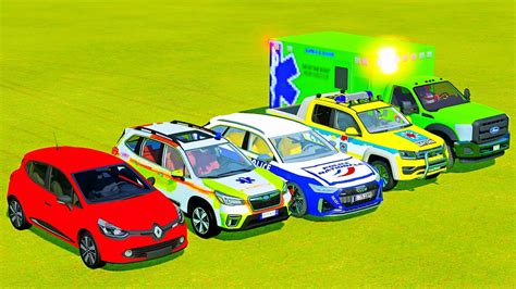 RENAULT SUBARU MEDICAL AUDI AMBULANCE VOLSKWAGEN Farming