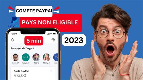 Créer un compte PayPal en Afrique en 5 Min YouTube