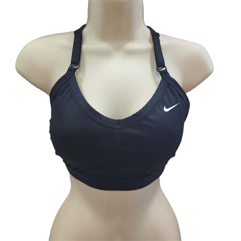 Nike Womens Sports Bra Size L Black S