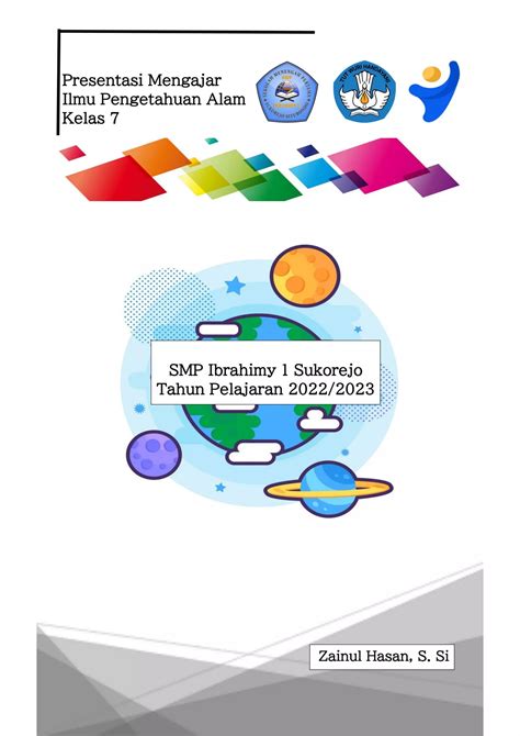 Presentasi Mengajar Ipa Kelas 7 Smp Ibrahimy 1 Sukorejo Kurikulum