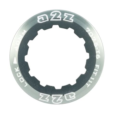 A2z Alloy Cassette Lock Ring Grey 11t 12t