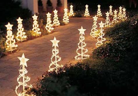 adornos navideños para exteriores senderos Decoración exterior