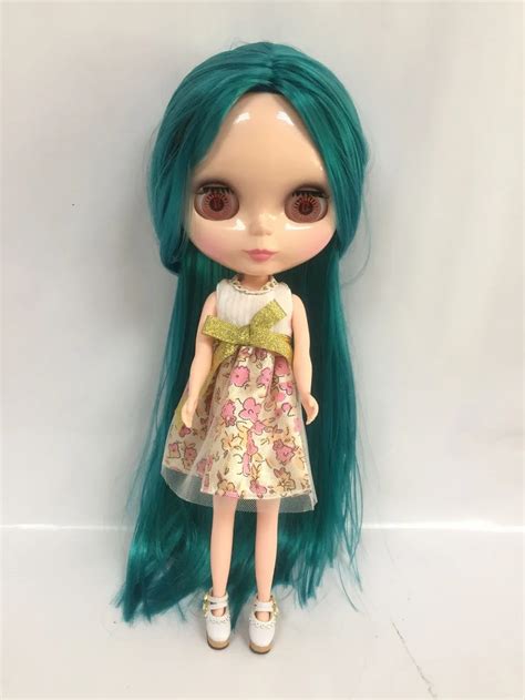 Nude Blyth Doll Green Hair Without Bang Aliexpress