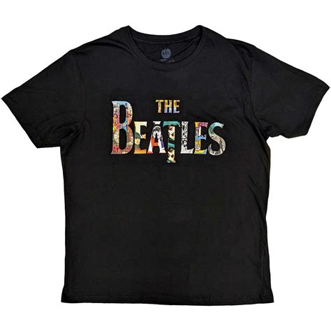 The Beatles Unisex T-Shirt: Logo Treatment by The Beatles