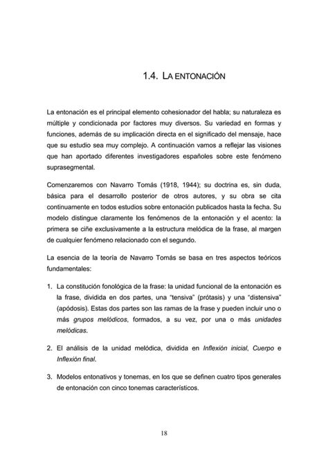 Fonética y prosodia en español la entonación y su enseñanza en el aula