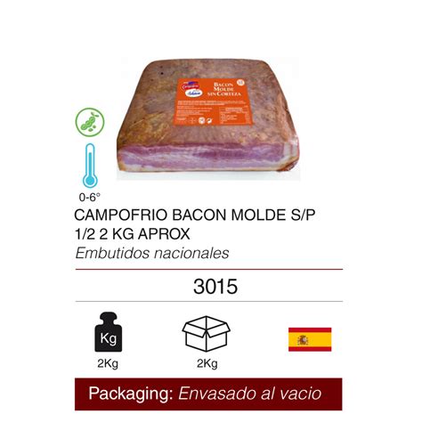 Campofrio Bacon Molde S P 1 2 Grupo Comit