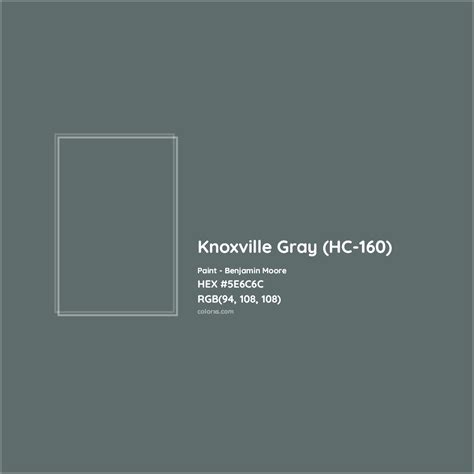 Benjamin Moore Knoxville Gray Hc Paint Color Codes Similar