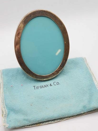 Vintage Tiffany Co Sterling Silver Picture Frame Art Antiques