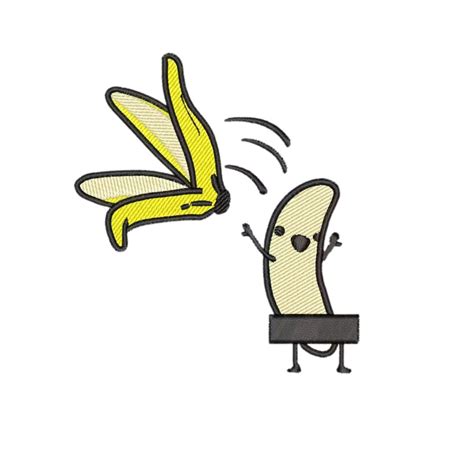 Naked Banana Embroidered Towel Flour Sack Towel Kitchen Towel Hand Towel Dish Towel Funny