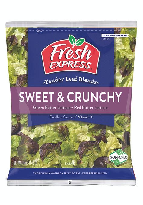 Pfsalswefx Fresh Express Sweet And Crunchy Salad 6 5oz Pacific Coast Fresh Co