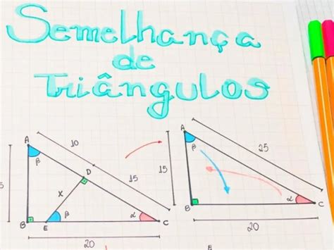 Semelhança E Congruencia De Triangulos - Semelhança e Congruência de triângulos