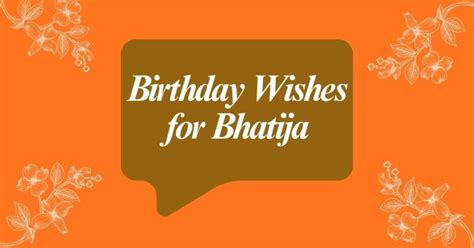 birthday wishes  bhatija fun loving creative messages
