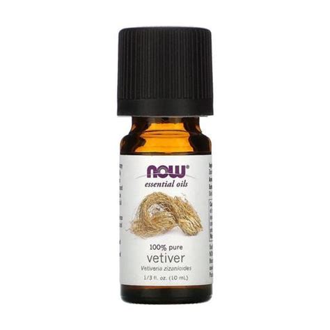 Эфирное масло Now Foods Essential Oils 100% Pure Vetiver Oil Масло ...