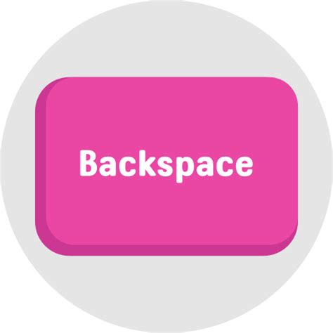 Backspace - Free computer icons