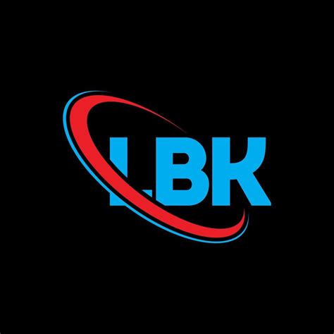 LBK Logo LBK Letter LBK Letter Logo Design Initials LBK Logo Linked