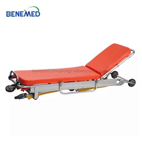 Foldable Aluminum Alloy Metal Portable Emergency 2 Fold Stretchers For