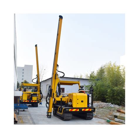 Crawler Photovoltaic Hydraulic Drop Hammer Solar Piling Marine Pile