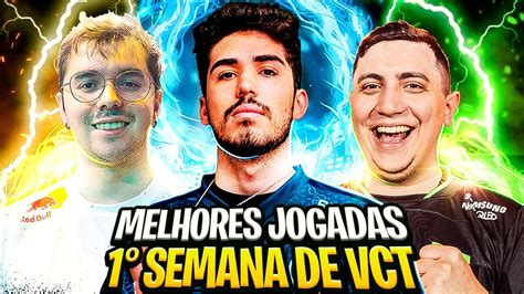 SAADHAK E ASPAS TIVERAM AS MELHORES JOGADAS Da 1 SEMANA Do VCT