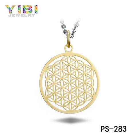 Classic 316l Stainless Steel Pendants Jewelry With Gold Plated Steel