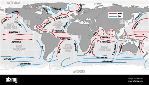 Ocean Current Map High Resolution Stock Photography and Images - Alamy