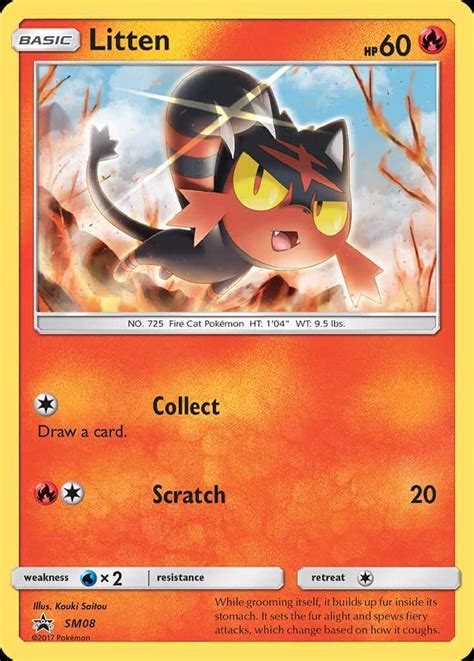 Litten Smp Sm08 Pokémon Card Database Pokemoncard