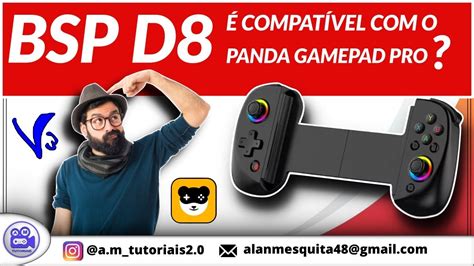 Como Conectar O Controle Bsp D No Panda Gamepad Pro Bsp D