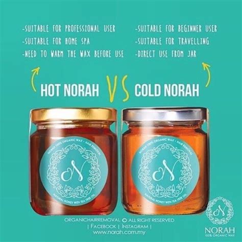 Official Norahwax Hair Removal Hot Cold Norah Wax Men Women Original Shopee Malaysia