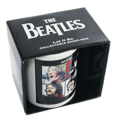 The Beatles Boxed Mug Let It Be Beatles Merchandise