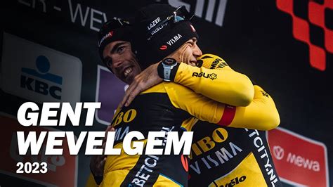 Opnieuw Een Dominant Jumbo Visma Gent Wevelgem Youtube