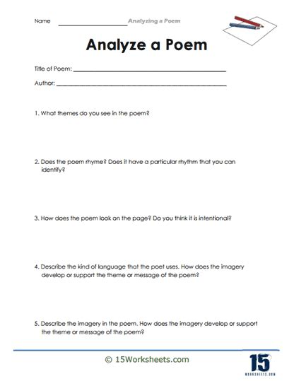 Short Poems For Analysis Sitedoct Org