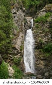 Spectacular View Cascade Du Dard Fantastic Stock Photo