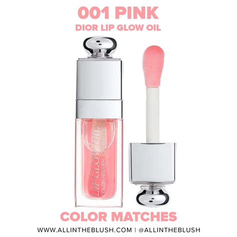 Dior 001 Pink Addict Lip Glow Oil Dupes » All In The Blush