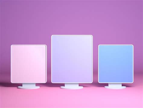 Desktop with white screen computer for mockup 47807748 Stock Photo at ...