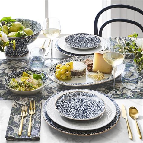 Williams Sonoma X Morris And Co Dinnerware Collection Williams Sonoma