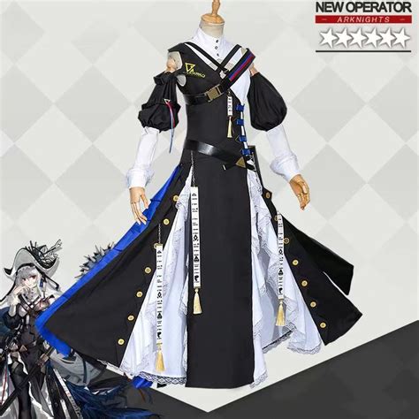 Arknights Cosplay Costume Specter The Unchained Cosplay Full Set And