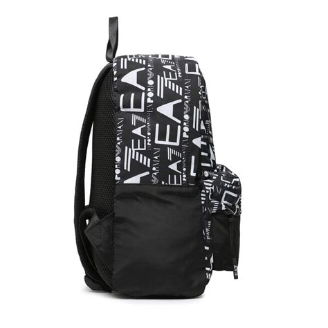 Rucksack EA7 Emporio Armani 245044 3R944 23521 Black White Eschuhe De