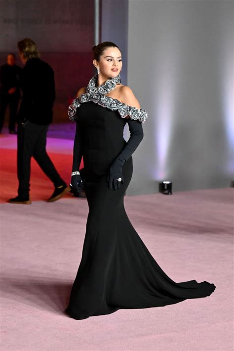 Selena Gomez – Academy Museum Gala in Los Angeles 12/03/2023 • CelebMafia