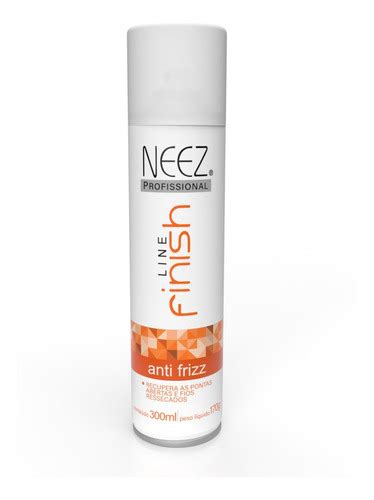 4 Spray Finalizador Anti Frizz Line Finish Profissional Neez MercadoLivre