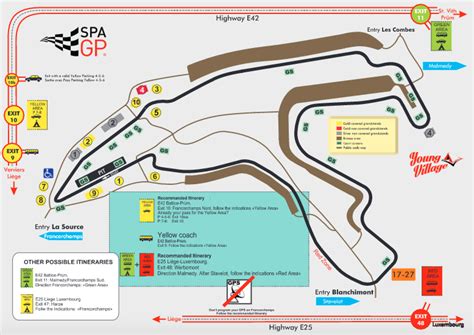 Your Detailed Guide On Buying Tickets And Watching The Action At The Spa Francorchamps Circuit