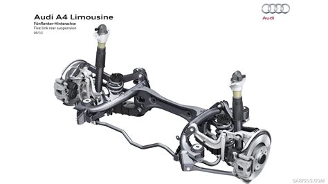 Audi A4 2016my Five Link Rear Suspension