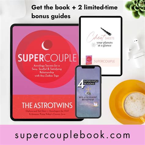 The Astrotwins 🎉announcing Our New Book Supercouple Milled