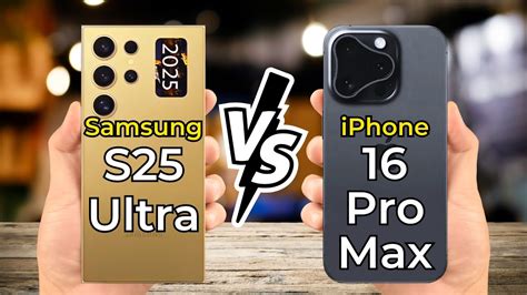 IPhone 16 Pro Max Vs Samsung S25 Ultra Full Specs Comparison YouTube