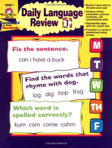 DAILY LANGUAGE REVIEW GRADE 2 Worksheets Library