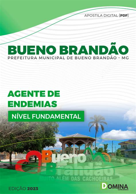 Apostila Pref Bueno Brandão MG 2024 Agente Endemias