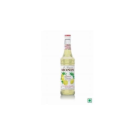 Monin Glasco Lemon Syrup 750ml