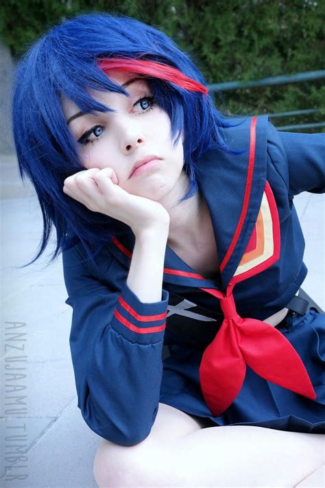 Ryuko Matoi Kill La Kill Cosplayer Anzujaamu Anzujaamu Cosplay